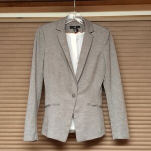 NWOT H&M Blazer in Brown/Grey Color size 4